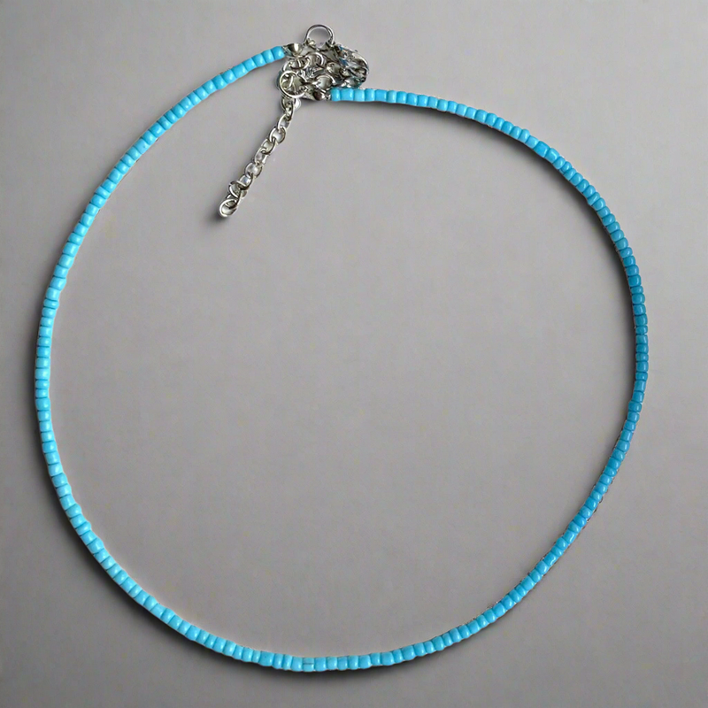 Seed bead choker