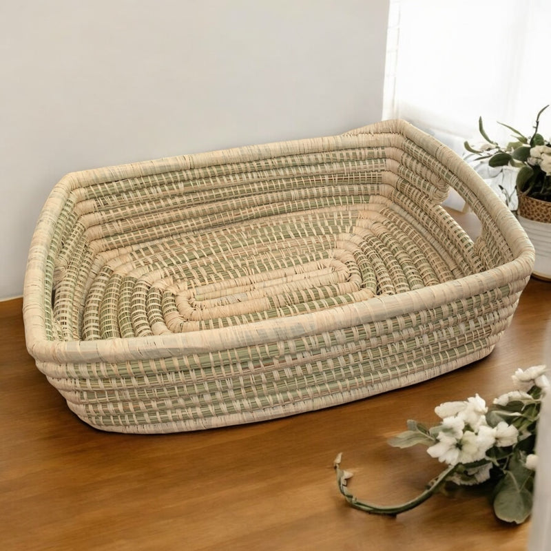 Rectangular basket
