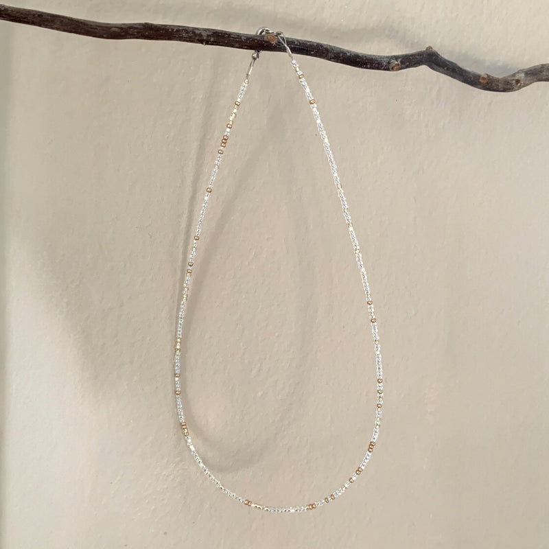 Seed bead choker