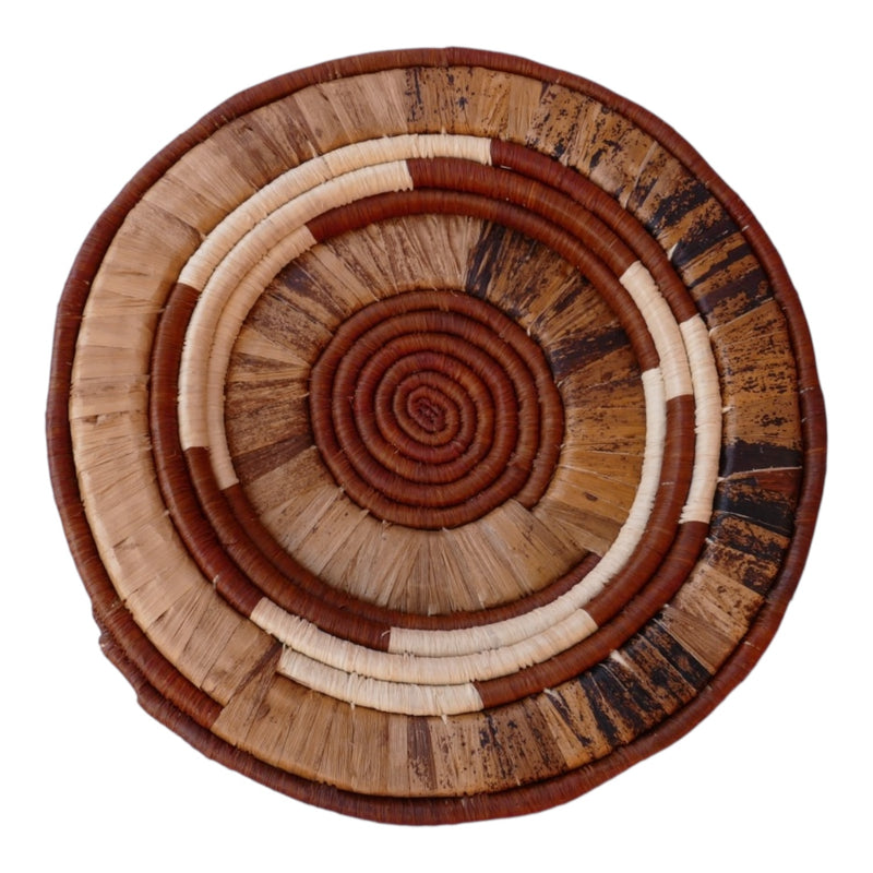 Banana Bark Wall Plate