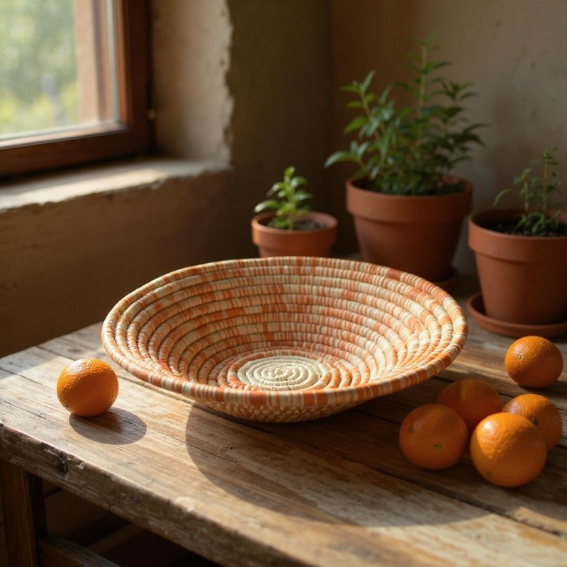 Fine weave basket
