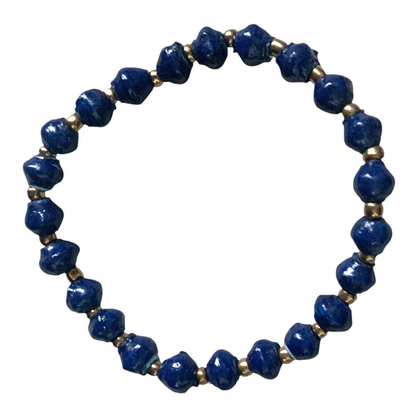 Paper bead bracelet (mini bead)