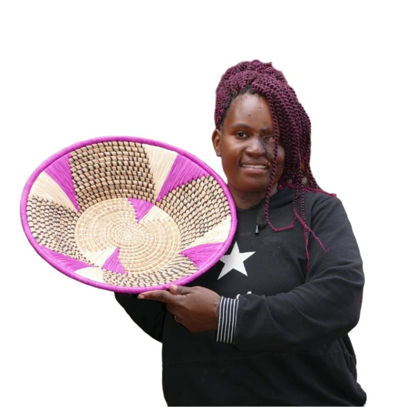 Fan wave basket