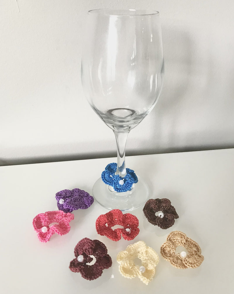 Wine Charms, set of 8